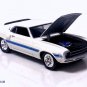RARE KEYCHAIN 69/70 WHITE FORD SHELBY MUSTANG GT-350 CUSTOM Ltd GREAT GIFT