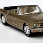 RARE KEYCHAIN GOLD 1964&Acirc;&frac12;/65 FORD MUSTANG CONVERTIBLE CUSTOM Ltd GREAT GIFT