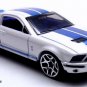 RARE KEYCHAIN WHITE SHELBY MUSTANG GT500 FORD CUSTOM Ltd EDITION NICE GIFT