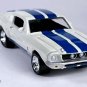 RARE KEYCHAIN 67/68 WHITE FORD SHELBY MUSTANG GT-350 CUSTOM Ltd GREAT GIFT