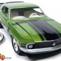 RARE KEYCHAIN 69/70 GREEN FORD MUSTANG BOSS 302 FASTBACK CUSTOM Ltd EDITION