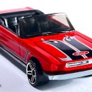RARE KEYCHAIN 1964½~65 RED FORD MUSTANG CONVERTIBLE CUSTOM Ltd GREAT GIFT