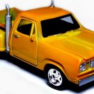 RARE KEYCHAIN 78/79 YELLOW GOLD DODGE Li'L RED EXPRESS GREAT CUSTOM GIFT