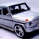 RARE KEYCHAIN SILVER MERCEDES G CLASS G WAGON CUSTOM Ltd. Ed. GREAT GIFT