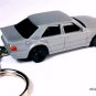 HTF RARE KEYCHAIN SILVER MERCEDES E CLASS AMG CUSTOM Ltd. Ed. GREAT GIFT