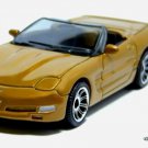 KEYCHAIN 98~05 GOLD CHEVY CORVETTE C5 CONVERTIBLE CUSTOM Ltd. GREAT GIFT