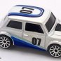 KEYCHAIN WHITE AUSTIN MORRIS MINI COOPER 1275 CUSTOM Ltd. Ed. GREAT GIFT