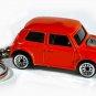 KEYCHAIN ORANGE AUSTIN MORRIS MINI COOPER 1275 CUSTOM Ltd Ed. GREAT GIFT