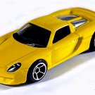 RARE KEYCHAIN YELLOW PORSCHE CARRERA GT CUSTOM GREAT GIFT & DESK DISPLAY