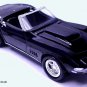 KEYCHAIN BLACK 68~70 CHEVY CORVETTE C3 CONVERTIBLE CUSTOM Ltd GREAT GIFT