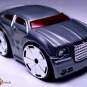 HTF RARE KEYCHAIN GRAY CHRYSLER 300C CARICATURE CUSTOM Ltd Ed GREAT GIFT