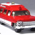 RARE KEYCHAIN RED CADILLAC AMBULANCE COACH CUSTOM Ltd GREAT GIFT NOVELTY