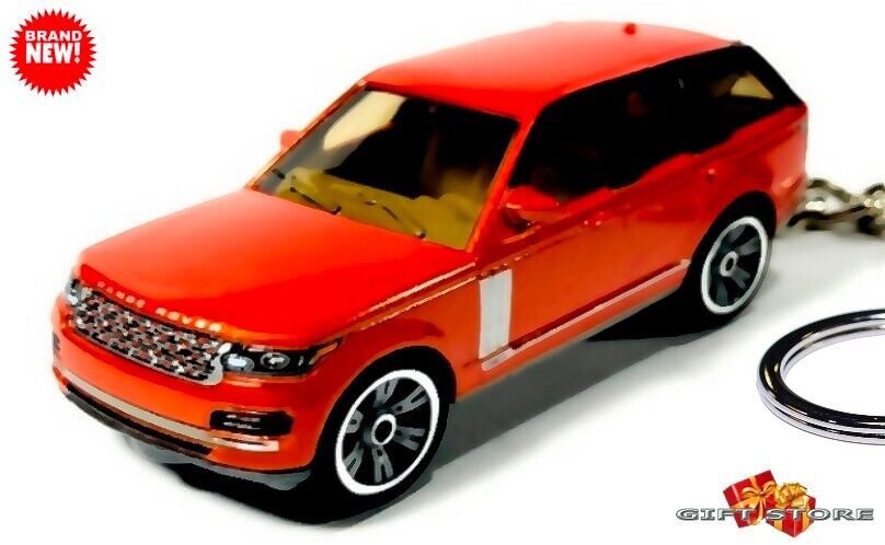 HTF RARE KEYCHAIN ORANGE RANGE ROVER VOGUE CUSTOM Ltd GREAT GIFT NOVELTY