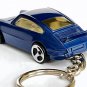 RARE KEYCHAIN BLUE PORSCHE 911 CARRERA TURBO GREAT GIFT or DESK DISPLAY