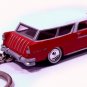 HTF KEYCHAIN RED 1955/56/57 CHEVY BEL AIR NOMAD GREAT GIFT or DESK DISPLAY