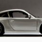 RARE KEYCHAIN SILVER GRAY PORSCHE 911 GT3 997 CUSTOM GREAT GIFT NOVELTY