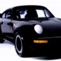 RARE KEYCHAIN BLACK PORSCHE 911 CARRERA TURBO GREAT GIFT or DESK DISPLAY