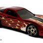 HTF KEYCHAIN 97/04 RED FLAMED CHEVY CORVETTE C5 CUSTOM Ltd Ed GREAT GIFT