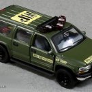 HTF KEYCHAIN GREEN MP MILITARY POLICE CHEVY SUBURBAN CUSTOM Ltd GREAT GIFT
