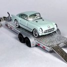 RARE KEYCHAIN MINT CHEVY CORVETTE C1 + TRAILER CUSTOM Ltd Ed. GREAT GIFT