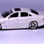 RARE KEYCHAIN WHITE MERCEDES S CLASS S55 V8 AMG CUSTOM Ltd Ed GREAT GIFT
