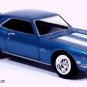 RARE KEYCHAIN 67~68 BLUE CHEVY CAMARO SS CUSTOM Ltd.ï¸GREAT GIFTï¸