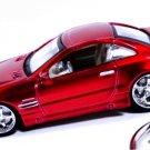 HTF KEYCHAIN RED MERCEDES SL CLASS SL350/500/55 CUSTOM Ltd Ed GREAT GIFT