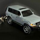 HTF KEYCHAIN GRAY TOYOTA LAND CRUISER FJ80 CUSTOM Ltd GREAT GIFT NOVELTY