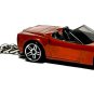 CUSTOM KEYCHAIN ORANGE CHEVY CORVETTE C6 CONVERTIBLE ï¸GREAT GIFTï¸