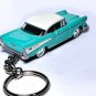 VERY RARE KEYCHAIN 57 MINT GREEN CHEVY 1957 BELAIR CUSTOM Ltd GREAT GIFT