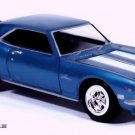 RAREKEYCHAIN 67~68~69 BLUE CHEVY CAMARO SS CUSTOM Ltd.️GREAT GIFT️