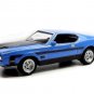 RARE KEYCHAIN BLUE 71/72/73 FORD MUSTANG MACH 1 CUSTOM Ltd Ed GREAT GIFT