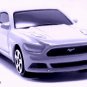 HTF KEYCHAIN WHITE FORD MUSTANG GT TINTED GLASS CUSTOM Ltd Ed GREAT GIFT