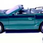 RARE CUSTOM KEYCHAIN GREEN 94~97/98 FORD MUSTANG™ CONVERTIBLE GREAT GIFT