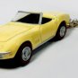 RARE KEYCHAIN VANILLA 68~69 CHEVY CORVETTE C3 CONVERTIBLE GREAT GIFT