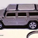 RARE KEYCHAIN SILVER GREY HUMMER H2 CUSTOM Ltd Ed ️GREAT GIFT️