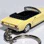 RARE CUSTOM KEYCHAIN VANILLA 64½/65 FORD MUSTANG CONVERTIBLE GREAT GIFT