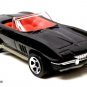 RARE KEYCHAIN BLACK 64~65~66 CHEVY CORVETTE C2 Conv.️GREAT GIFT️