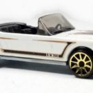 RARE CUSTOM KEYCHAIN WHITE 64½/65/66 FORD MUSTANG CONVERTIBLE GREAT GIFT