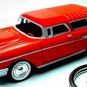RARE KEYCHAIN RED 57 CHEVY NOMAD BELAIR CUSTOM Ltd Ed GREAT GIFT NOVELTY