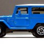 HTF RARE KEYCHAIN BLUE TOYOTA LAND CRUISER FJ40 CUSTOM Ltd Ed GREAT GIFT