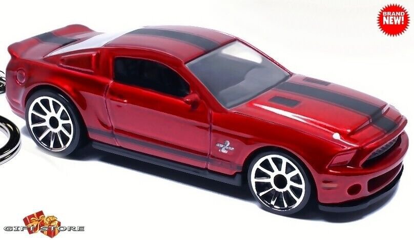 RARE KEYCHAIN RED FORD SHELBY&acirc;�&cent; MUSTANG GT500 SS CUSTOM Ltd Ed. NICE GIFT