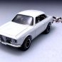 HTF KEYCHAIN WHITE ALFA ROMEO GIULIA SPRINT GTA CUSTOM Ltd Ed. NICE GIFT