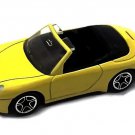 KEYCHAIN YELLOW PORSCHE 911 CARRERA CABRIOLET CUSTOM Ltd. Ed. GREAT GIFT