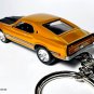 RARE KEYCHAIN 1969/70 GOLD FORD MUSTANG MACH 1â„¢ CUSTOM Ltd. Ed. GREAT GIFT