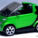 RARE KEYCHAIN GREEN BLACK SMART™ FORTWO CUSTOM Ltd Ed GREAT GIFT NOVELTY