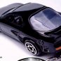 RARE KEYCHAIN BLACK MAZDA RX7 TURBO NEW CUSTOM Ltd Ed GREAT GIFT NOVELTY