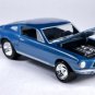 RARE KEYCHAIN BLUE 1968/1969 FORD MUSTANG GTA CUSTOM Ltd. Ed. GREAT GIFT