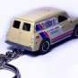 KEYCHAIN BLUE AUSTIN MORRIS MINI COOPER BMC VAN CUSTOM Ltd Ed GREAT GIFT