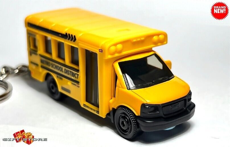 NICE KEYCHAIN GMC&acirc;�&cent; YELLOW SCHOOL BUS CUSTOM Ltd. Ed. GREAT GIFT NOVELTY